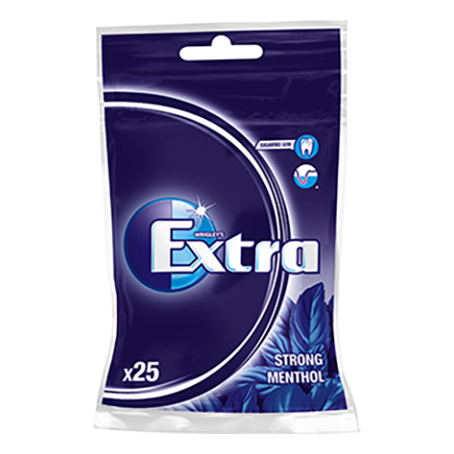 Extra Strong Menthol Tuggummi - 35 g
