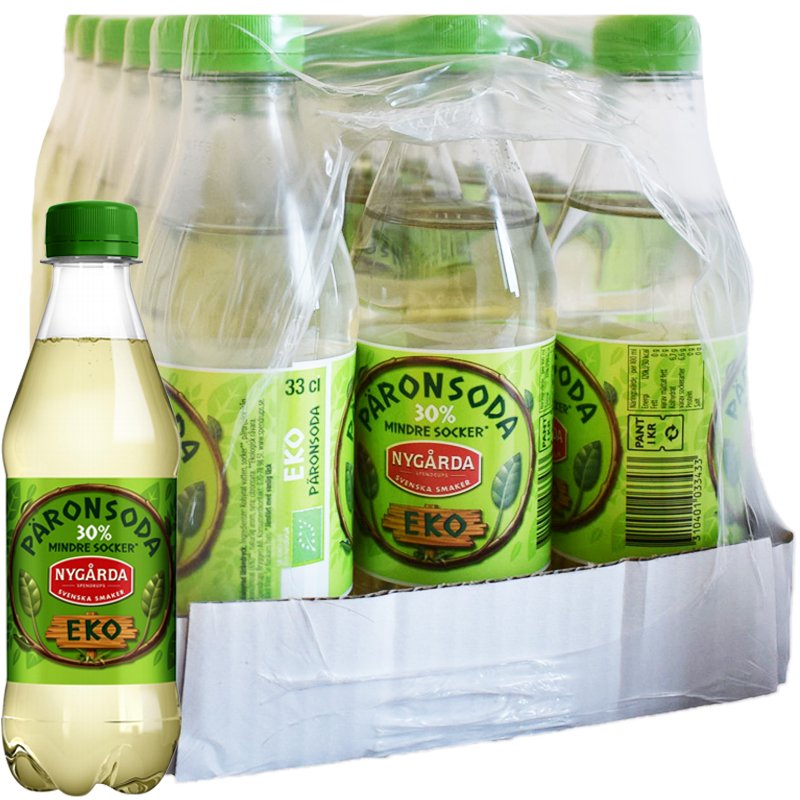 Eko Hel Låda Läsk Päronsoda 18 x 33cl - 48% rabatt