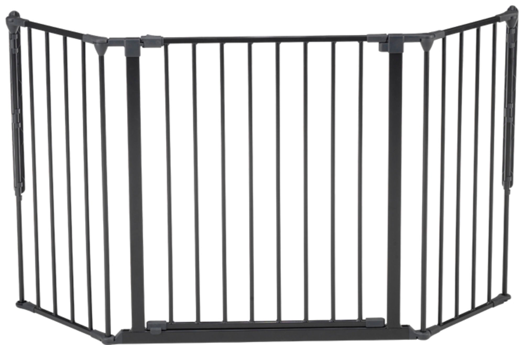 BabyDan Flex M Säkerhetsgrind Skruvgrind (Tidigare Flex 3), Svart