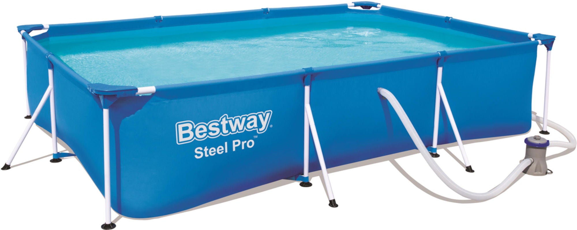Bestway Steel Pro Pool m. Tillbehör 300 x 201