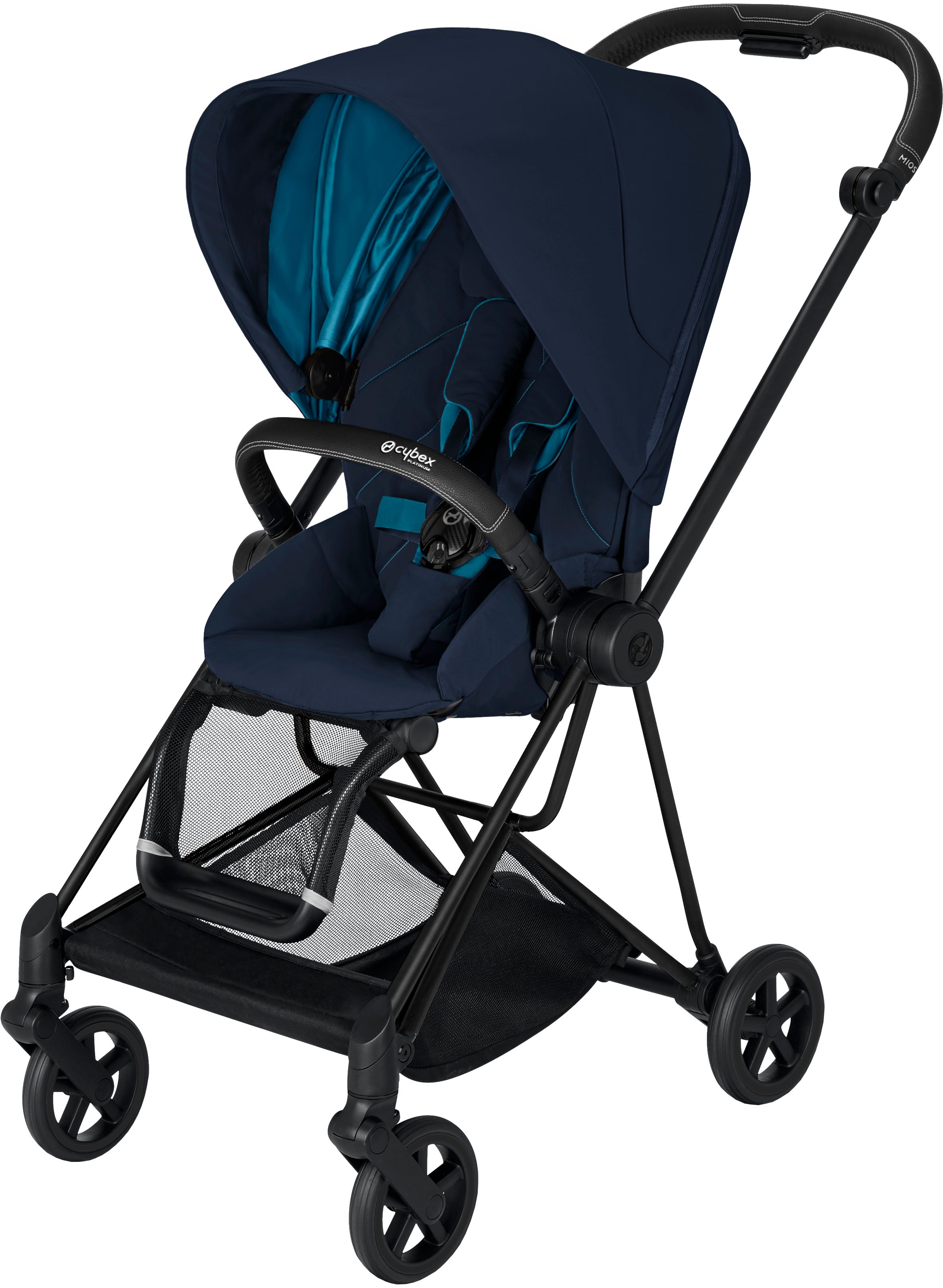 Cybex Mios Sittvagn, Matt Black/ Nautical Blue
