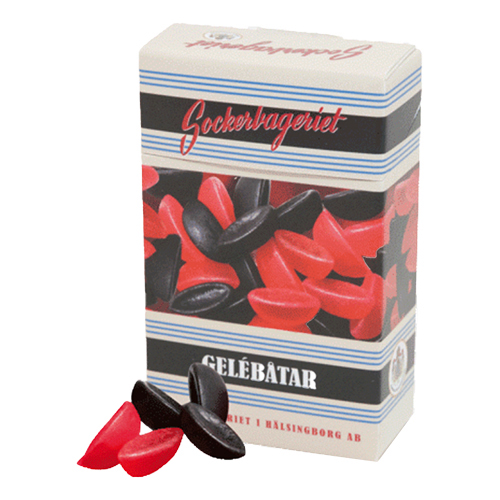 Gelébåtar i Godisask - 100 gram