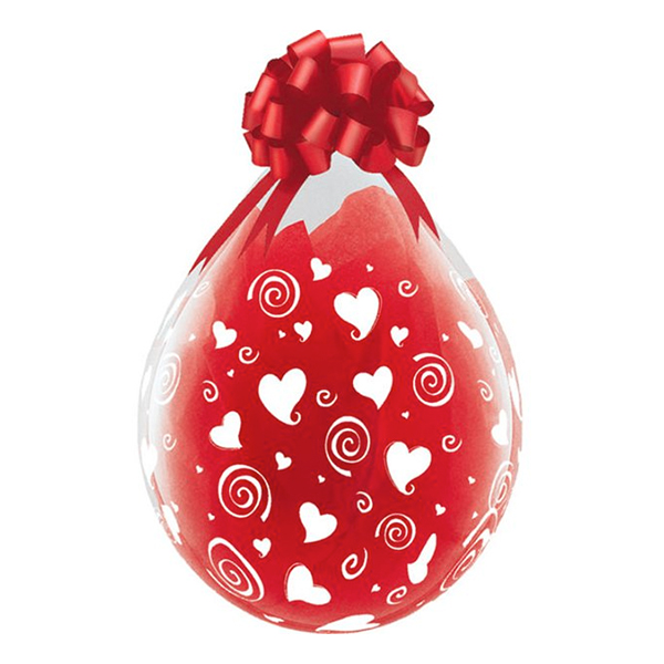 Fyllningsballonger Alla Hjärtans Dag - 25-pack