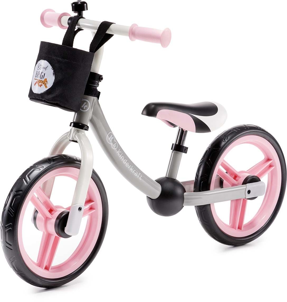 Kinderkraft Springcykel 2 Way Next, Rosa