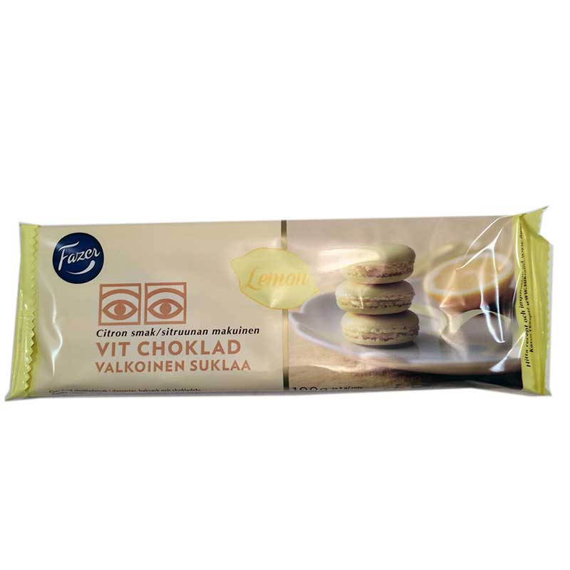 Vit bakchoklad citron - 70% rabatt