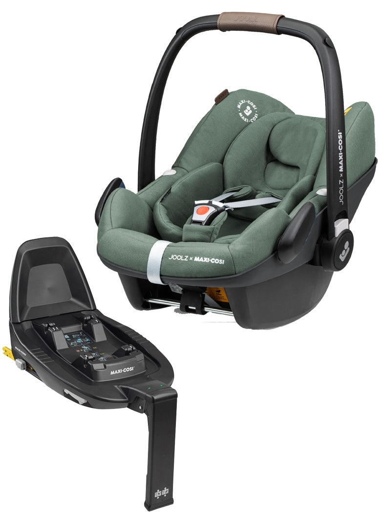 Joolz Maxi-Cosi Pebble Pro i-Size Babyskydd Inkl. Family Fix 3 Bas, Green