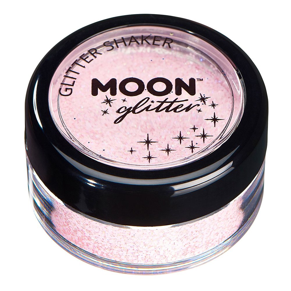 Moon Creations Pastel Glitter Shaker - Rosa
