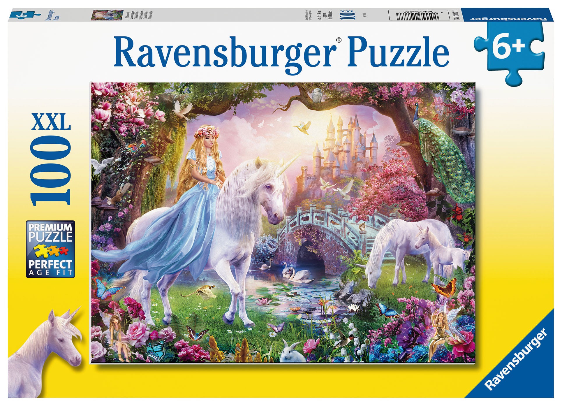 Ravensburger Pussel Magisk Enhörning 100 Bitar