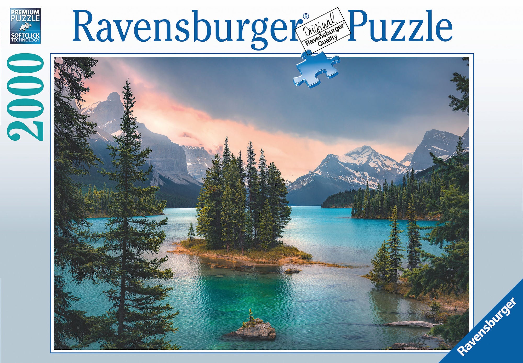 Ravensburger Pussel Spirit Island Canada 2000 Bitar