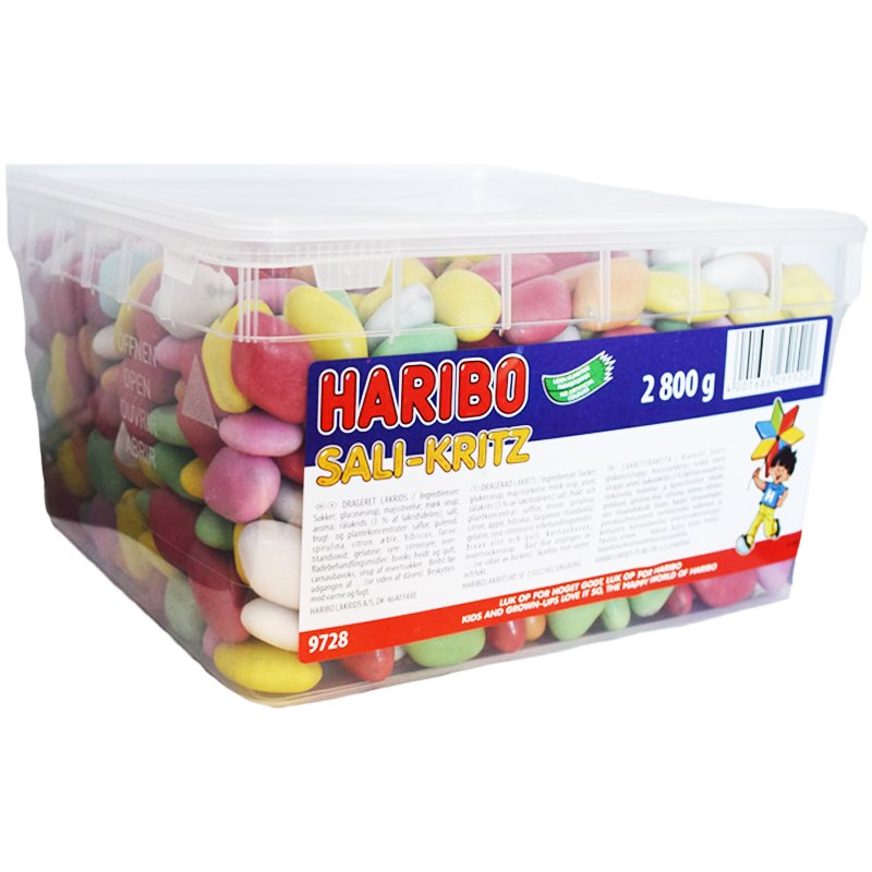 Hel Låda Godis "Sali-Kritz" 2,8kg - 64% rabatt