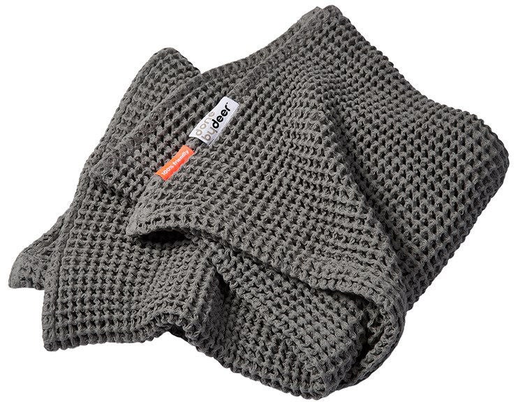 Done By Deer Filt Waffle 80x100, Grey