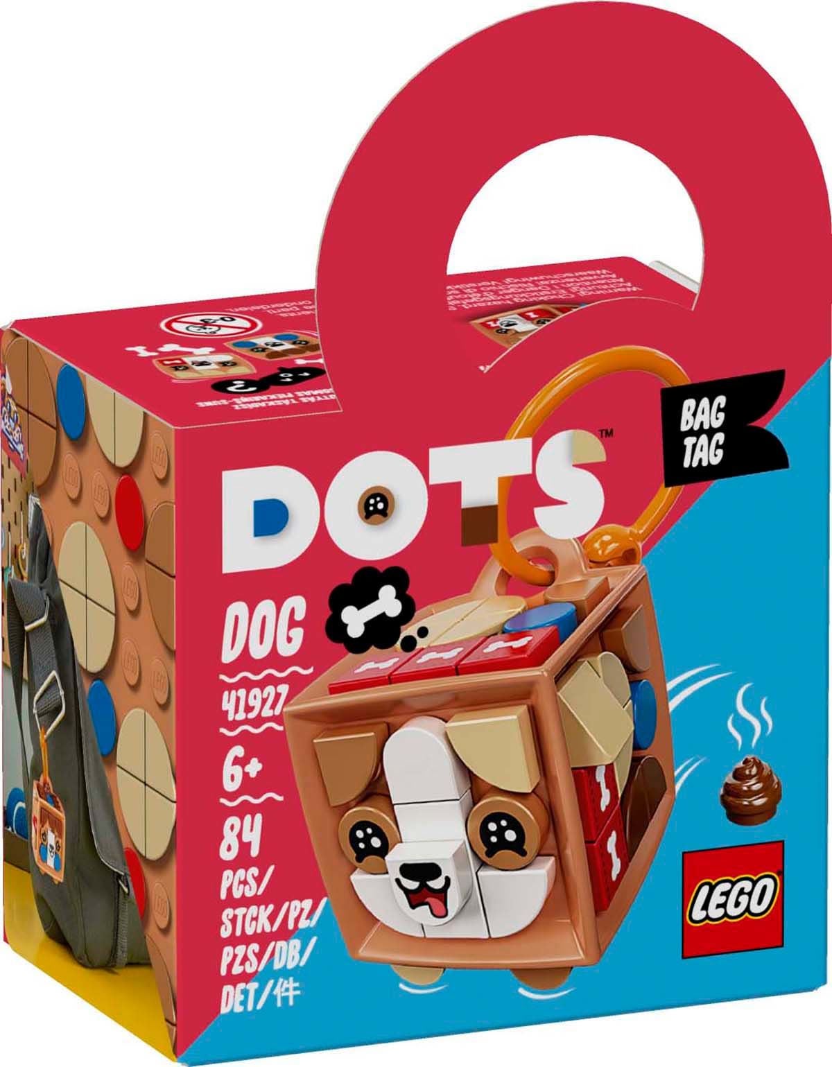 LEGO DOTS 41927 Bagagetagg - Hund