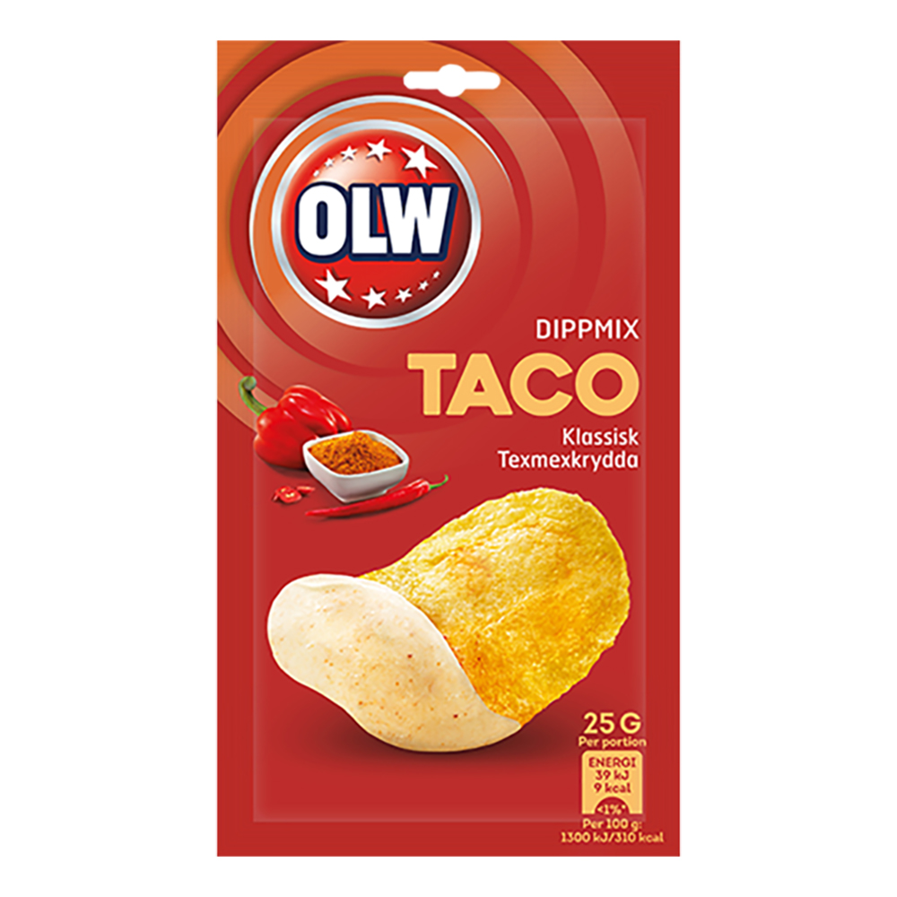 OLW Dippmix Taco - 25 gram