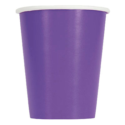 Pappersmuggar Neonlila - 14-pack
