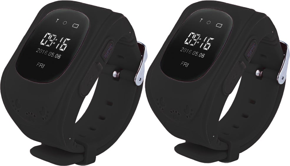 North 13.5 GPS Klocka Syskonpaket, Svart