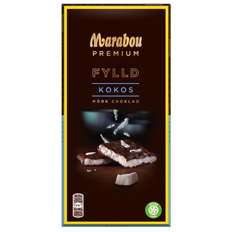 Mörk Choklad Kokosnöt - 41% rabatt