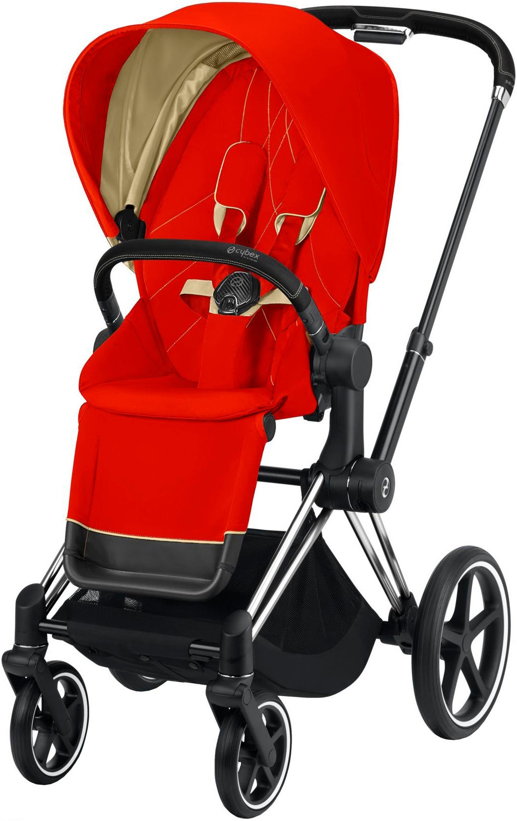 Cybex Priam Sittvagn, Autumn Gold/Chrome Black