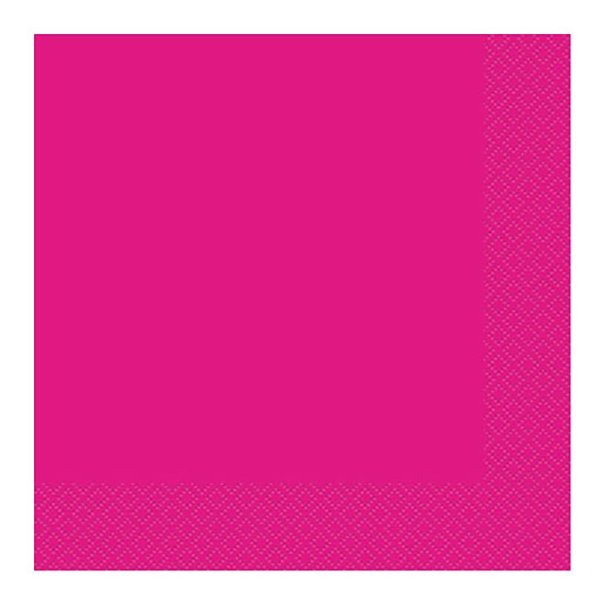 Servetter Neonrosa - 20-pack