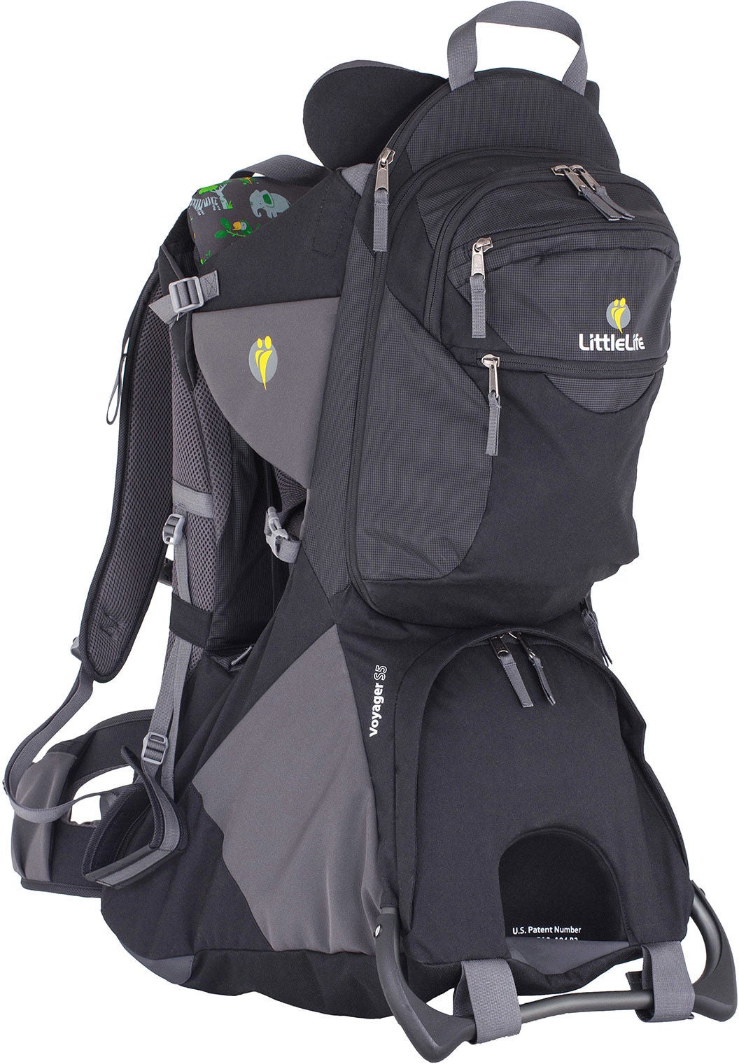 LittleLife Voyager S5 Bärstol, Svart