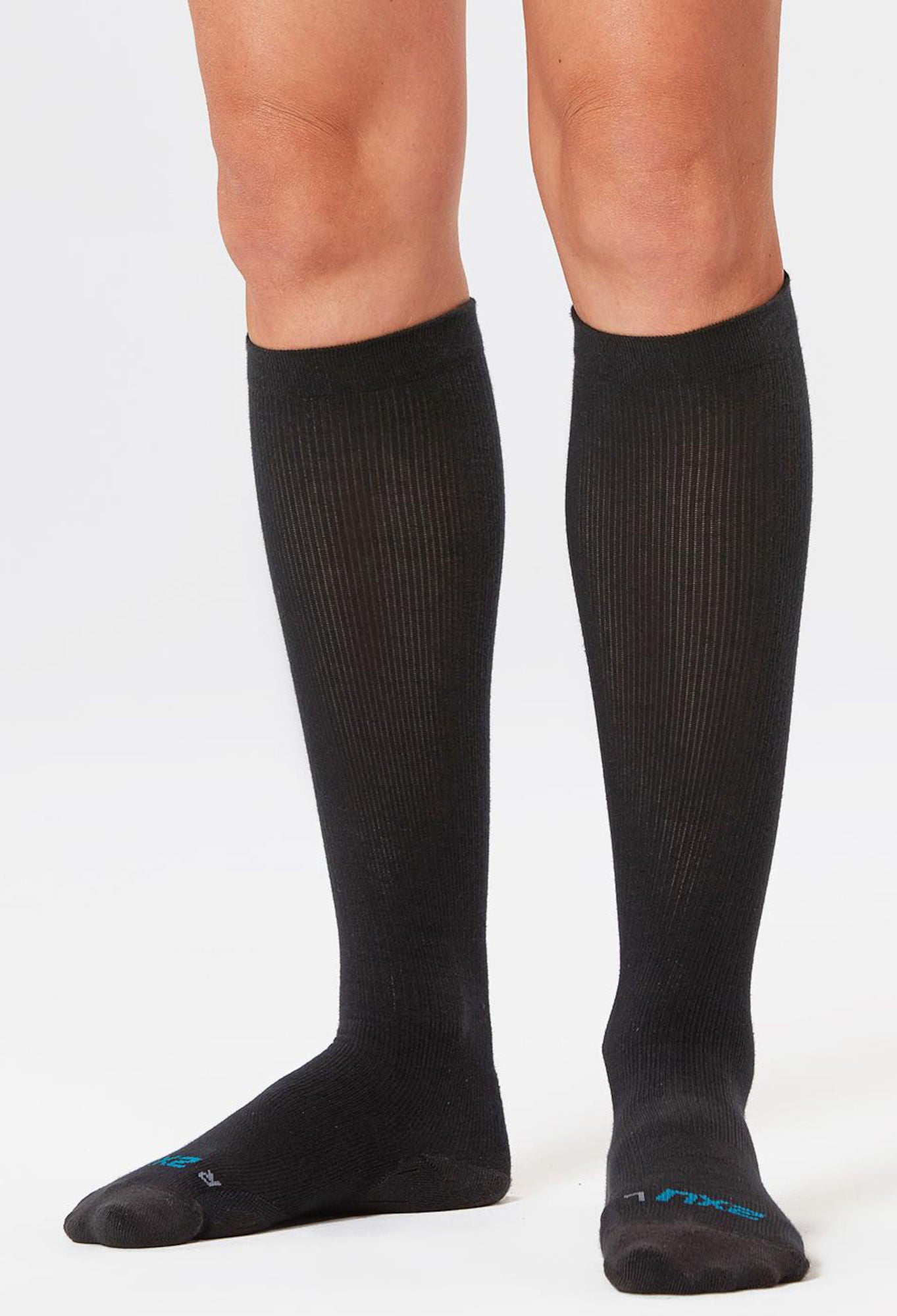 2XU 24/7 Compression Strumpor, Black S