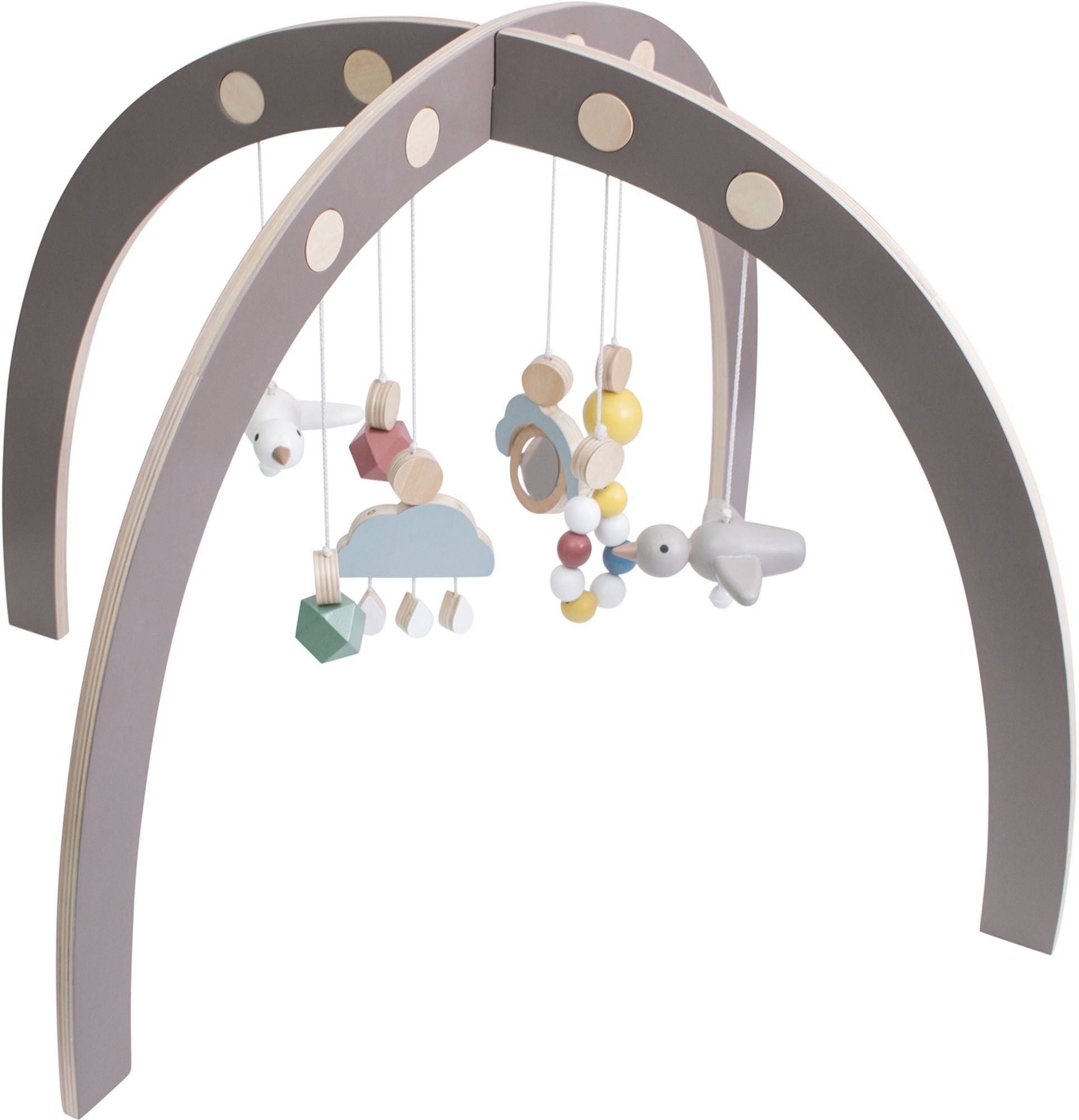 Sebra Babygym, Warm Grey
