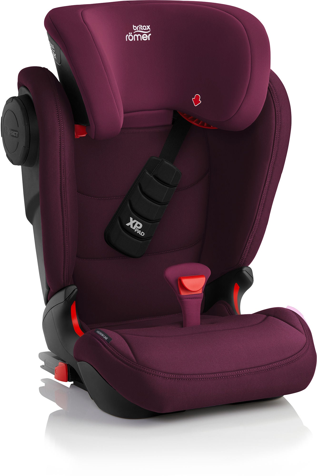 Britax Römer KIDFIX III S Bältesstol, BurRed