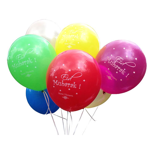 Ballonger Eid Mubarak - 10-pack