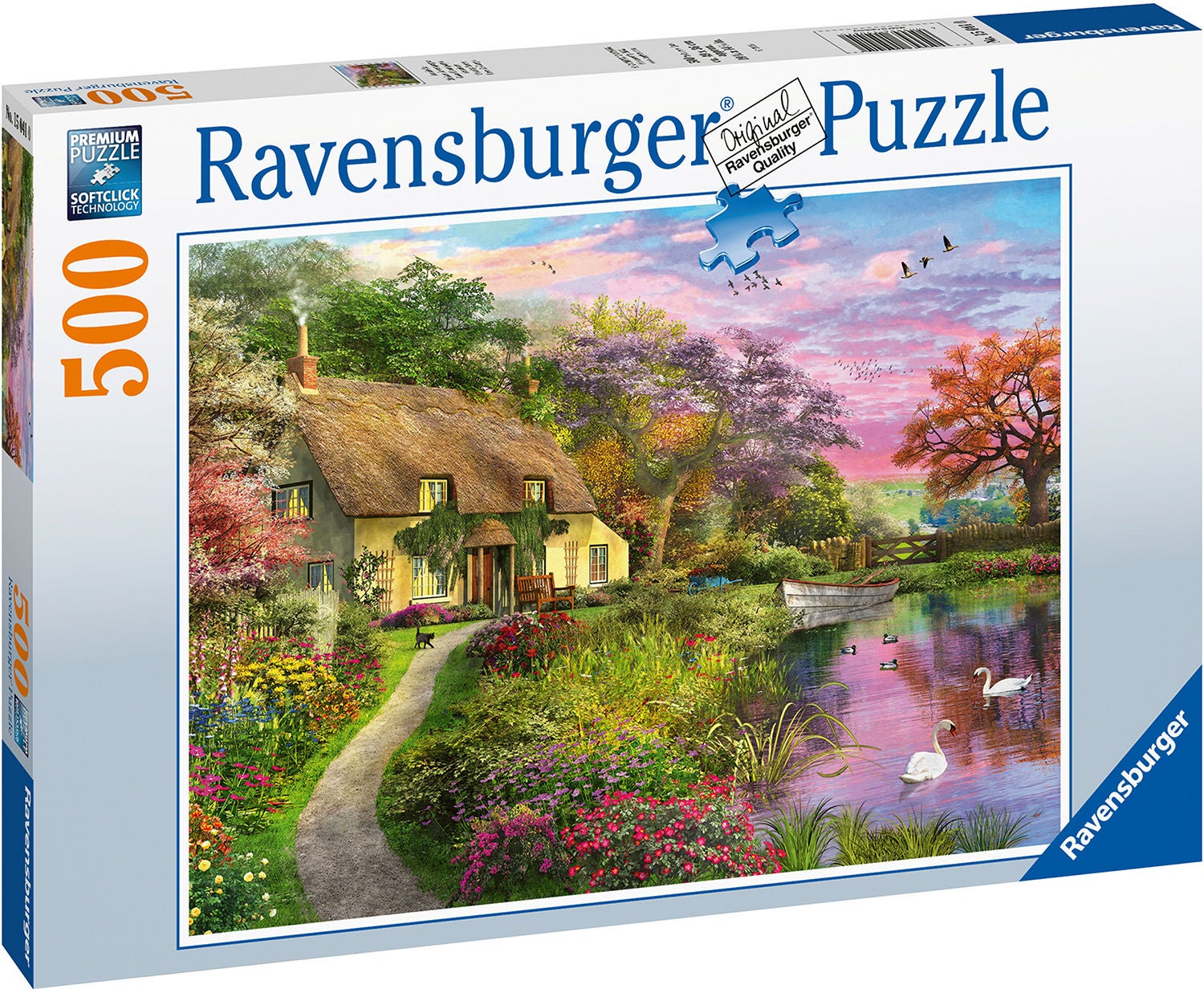 Ravensburger Pussel Hus På Landet 500 Bitar