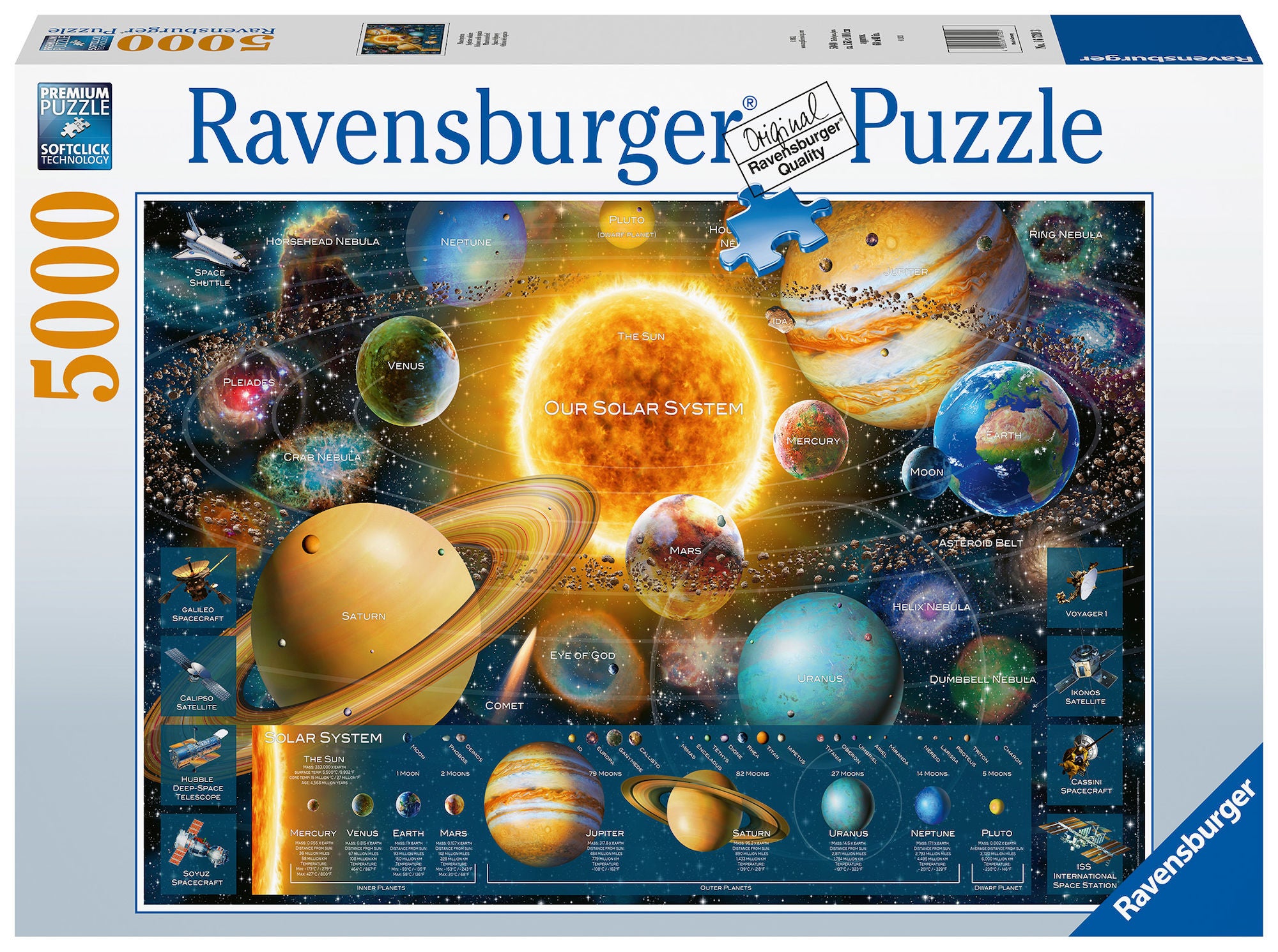 Ravensburger Pussel Rymd Odyssey 5000 Bitar