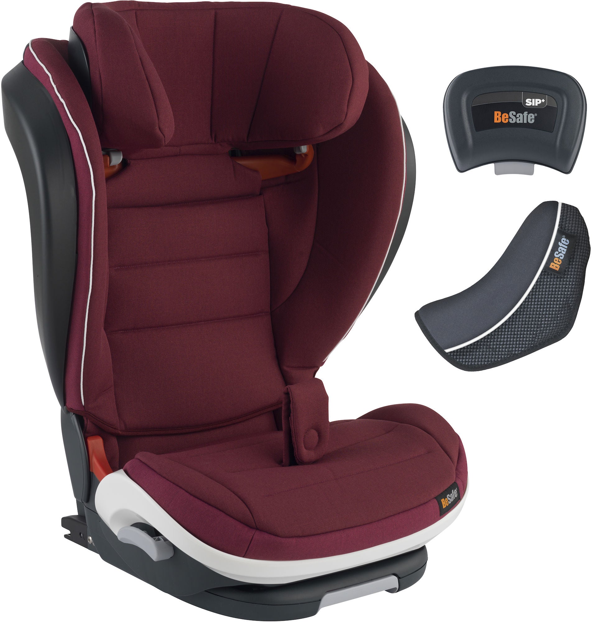 BeSafe iZi Flex Fix i-Size Bältesstol, Burgundy