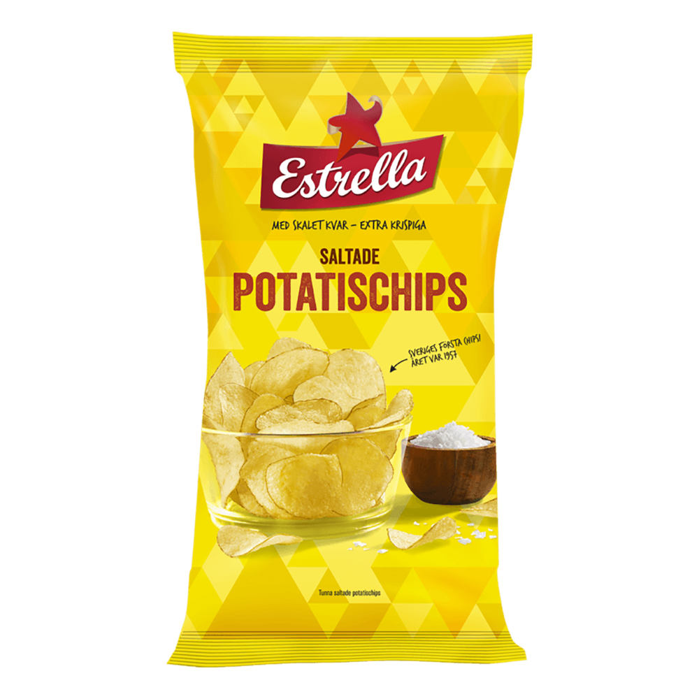 Estrella Saltade Chips - 175 gram