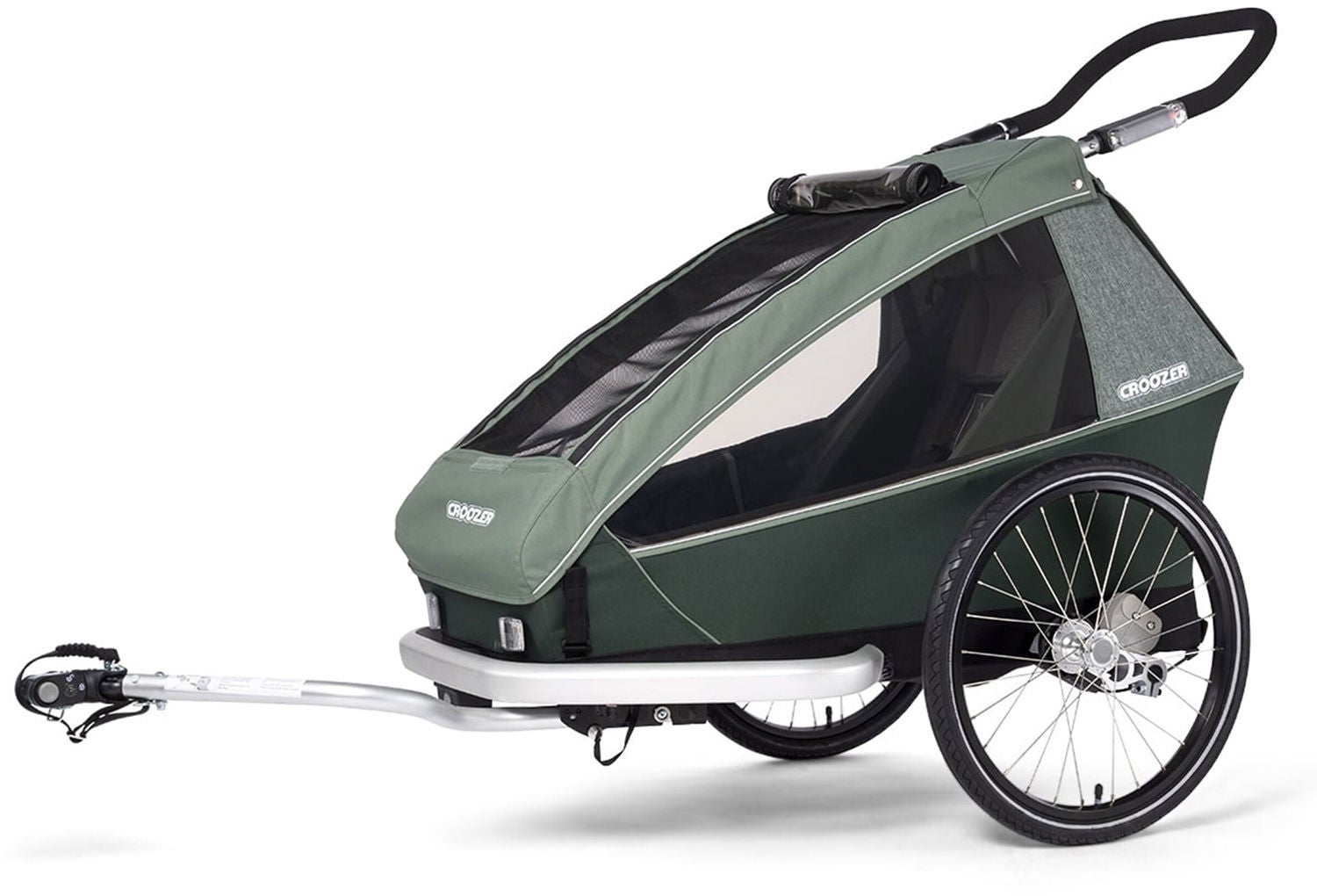Croozer Kid Vaaya 1 Cykelvagn, Djungelgrön