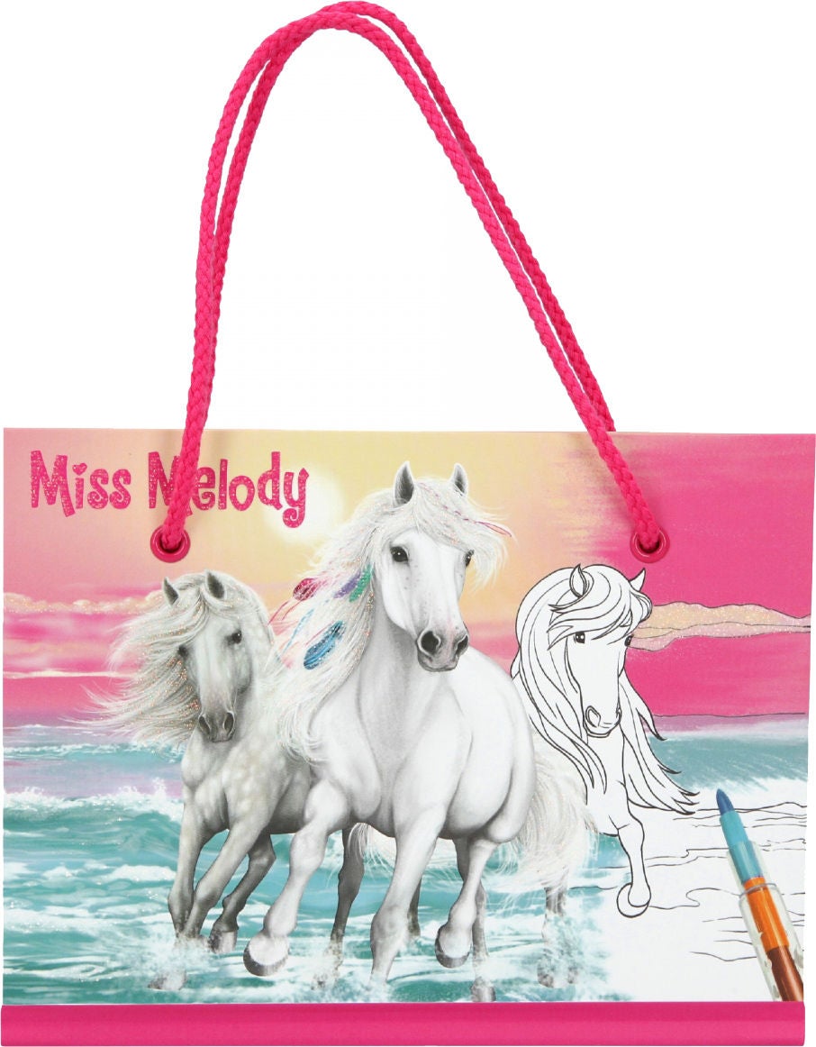 Miss Melody Målarbok Med Flerfärgspenna