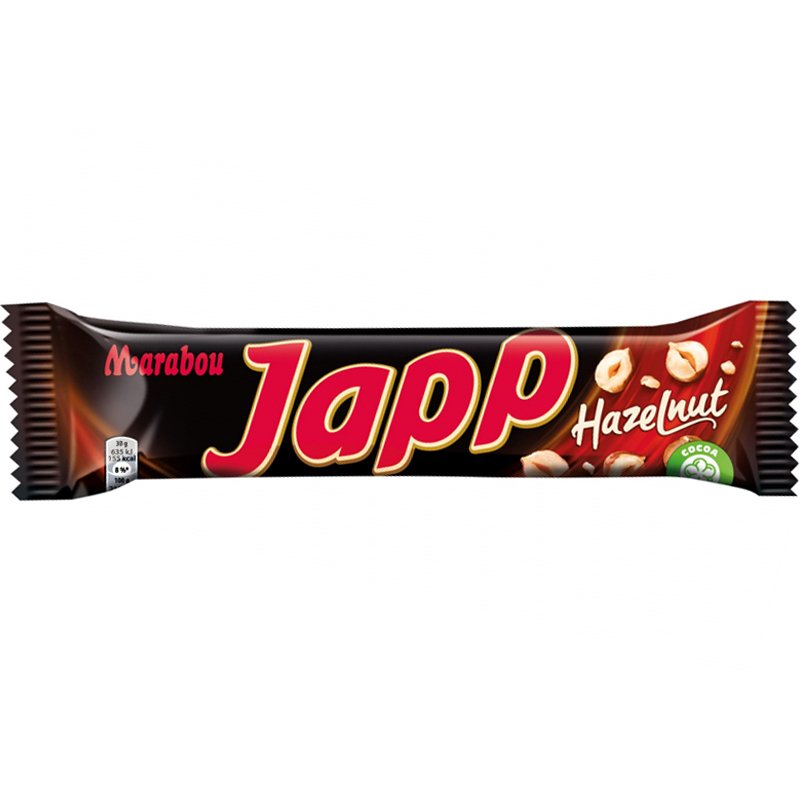 Japp "Hazelnut" 60g - 20% rabatt