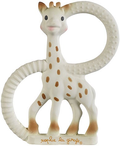 Sophie the Giraffe So Pure Dubbel Mjuk Bitring