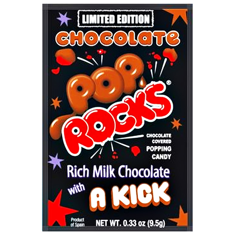 Godis "Pop Rocks Chocolate" 9,5g - 70% rabatt
