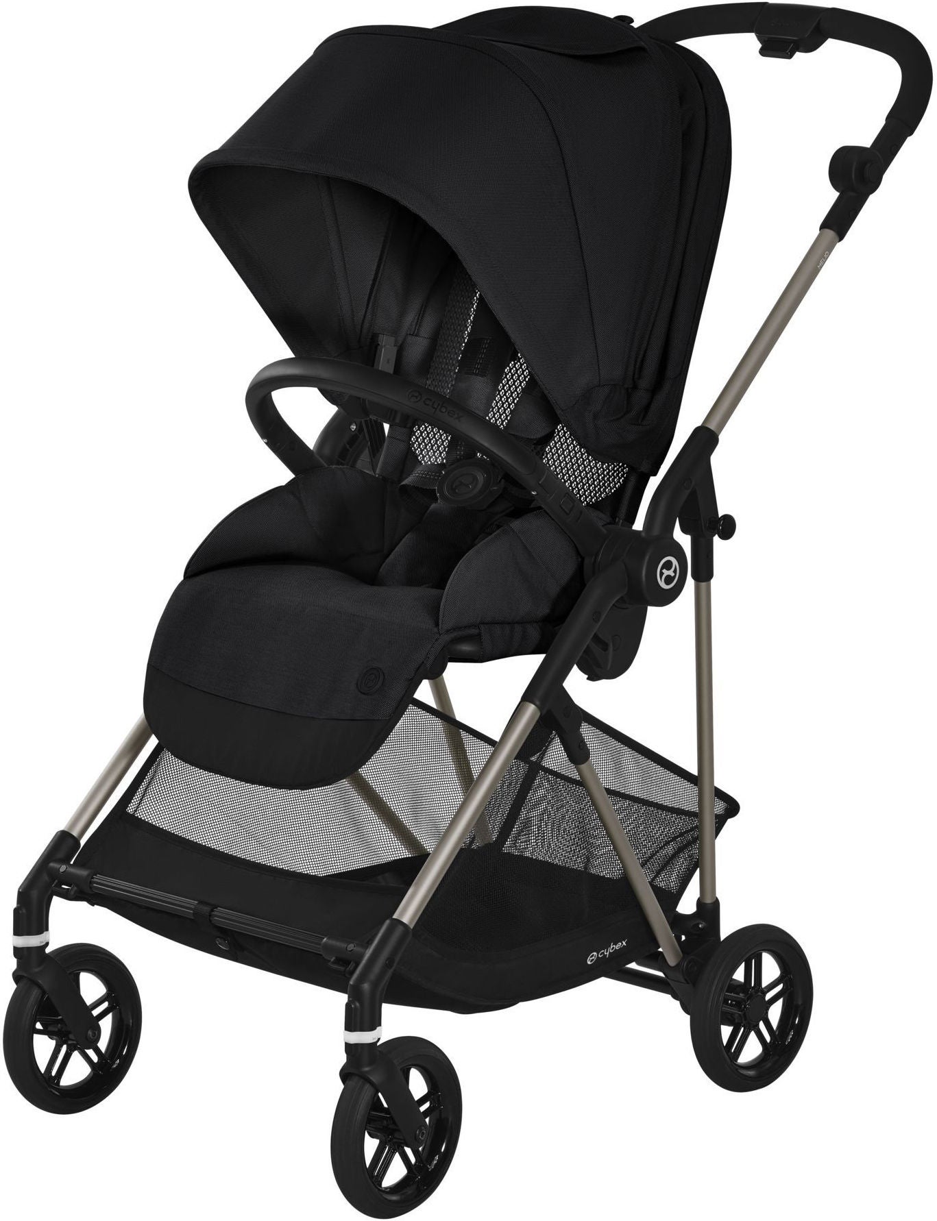 Cybex Melio Sittvagn, Deep Black