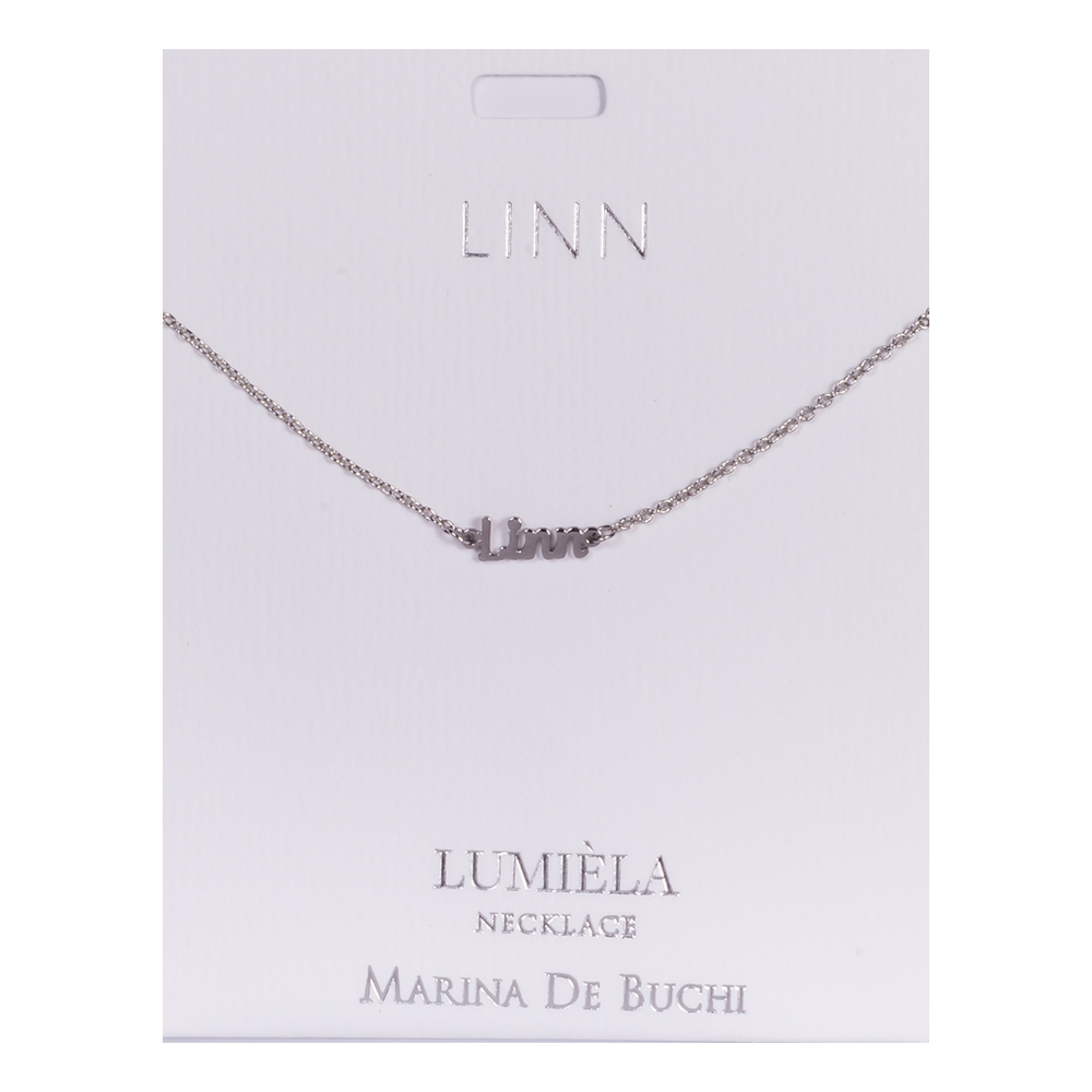 Namnhalsband Silver - Linn