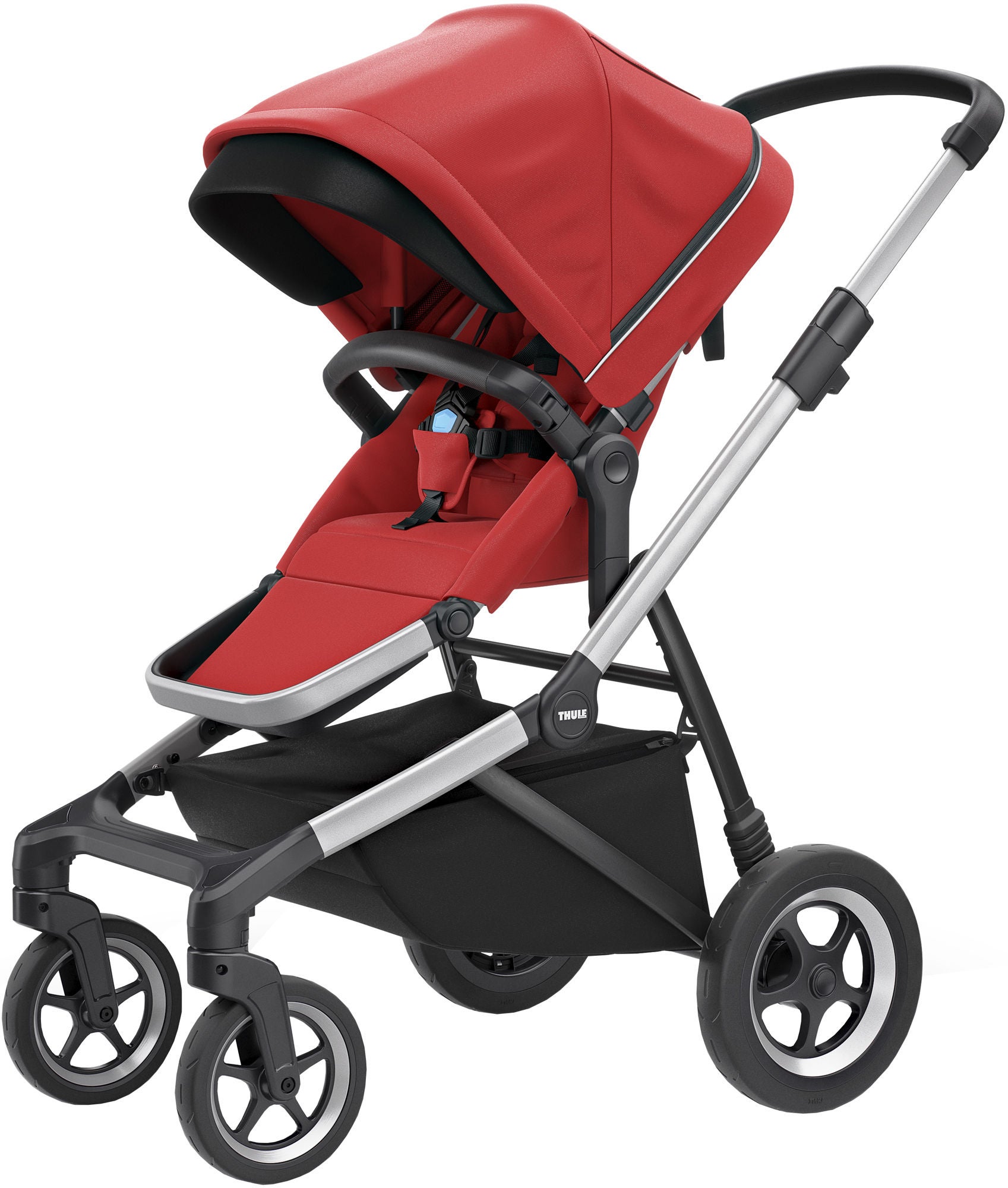Thule Sleek Sittvagn, Energy Red