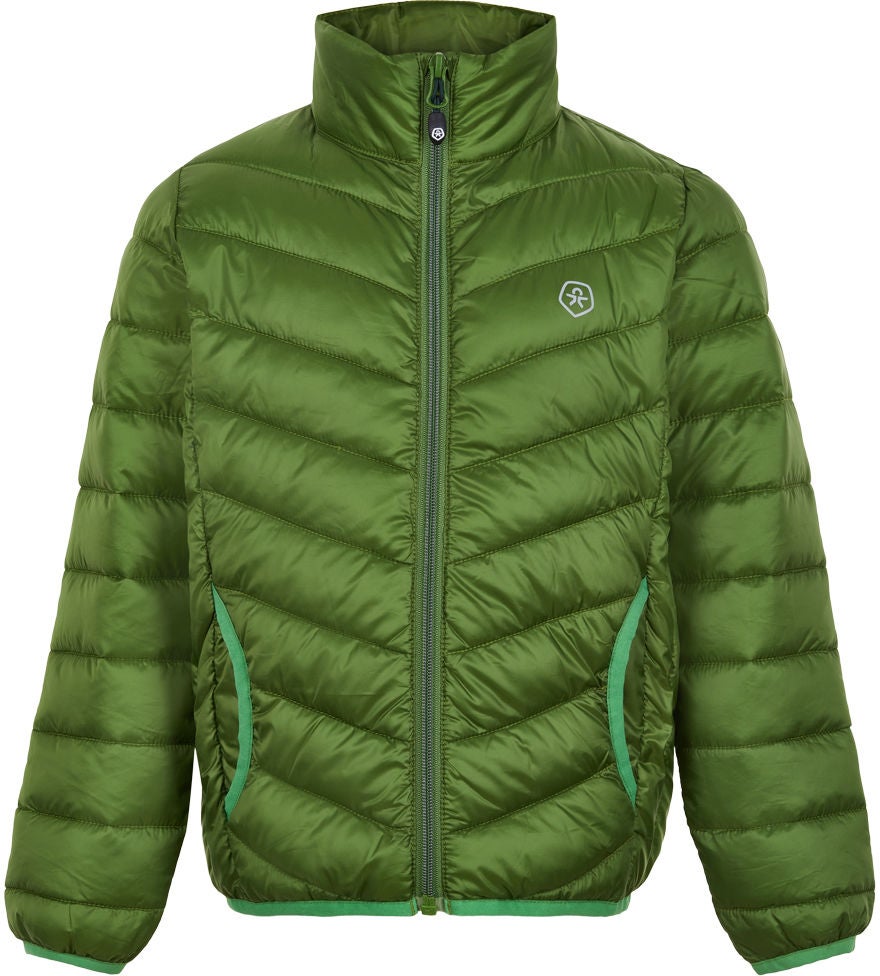 Color Kids Quiltad Jacka Packable, Cactus, 104