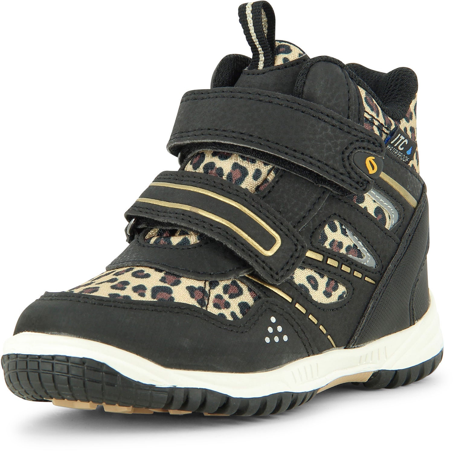Leaf Kasuri WP Mid Sneaker, Leopard, 23