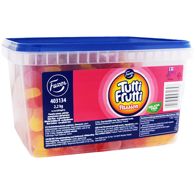 Hel Låda "Tutti Frutti Passion" 2,2kg - 58% rabatt