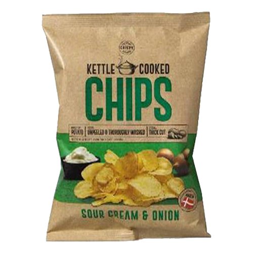 Kettle Cooked Sourcream & Onion Chips - 150 gram
