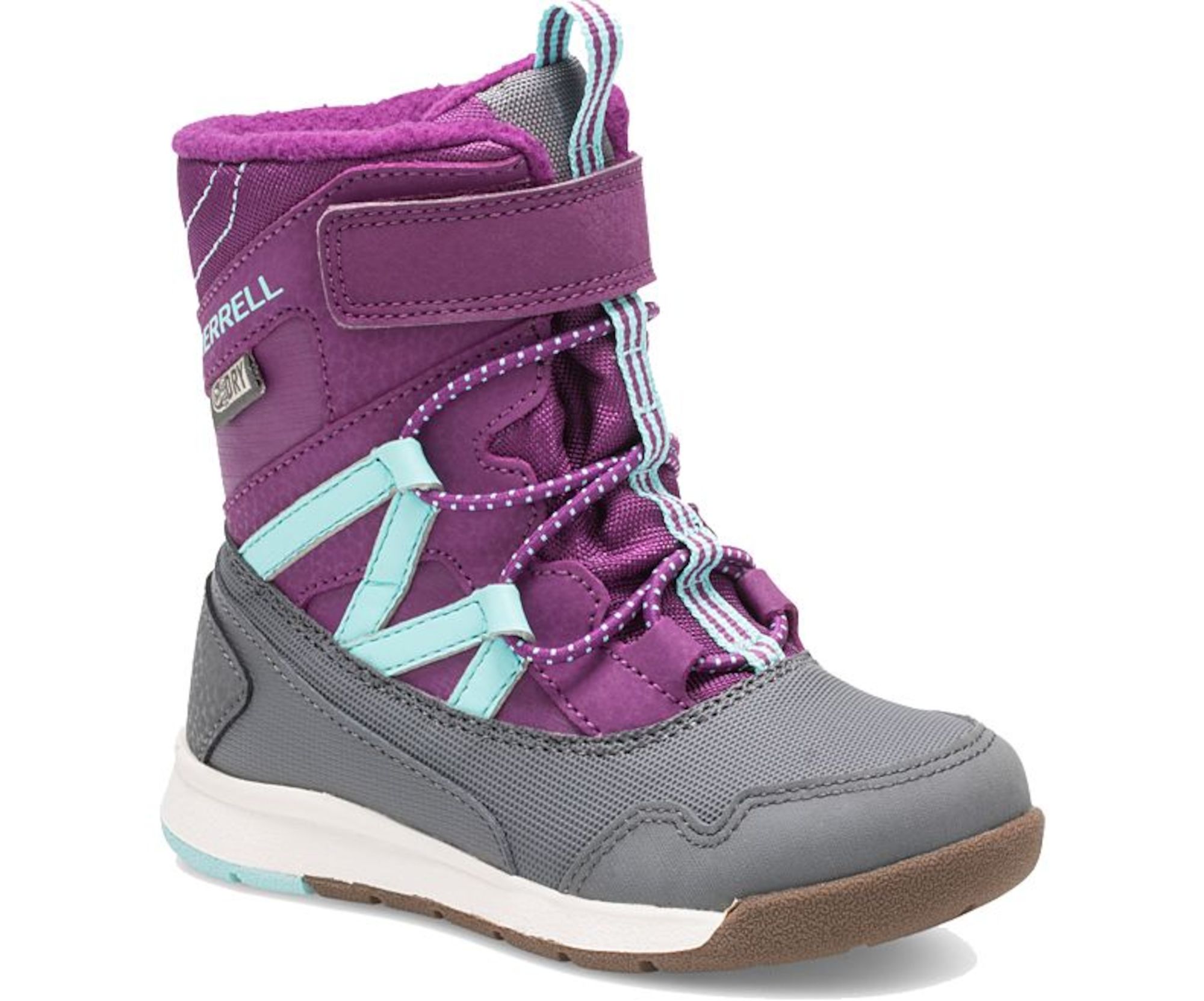 Merrell Snow Crush Vinterkänga, Purple/Turquise 22