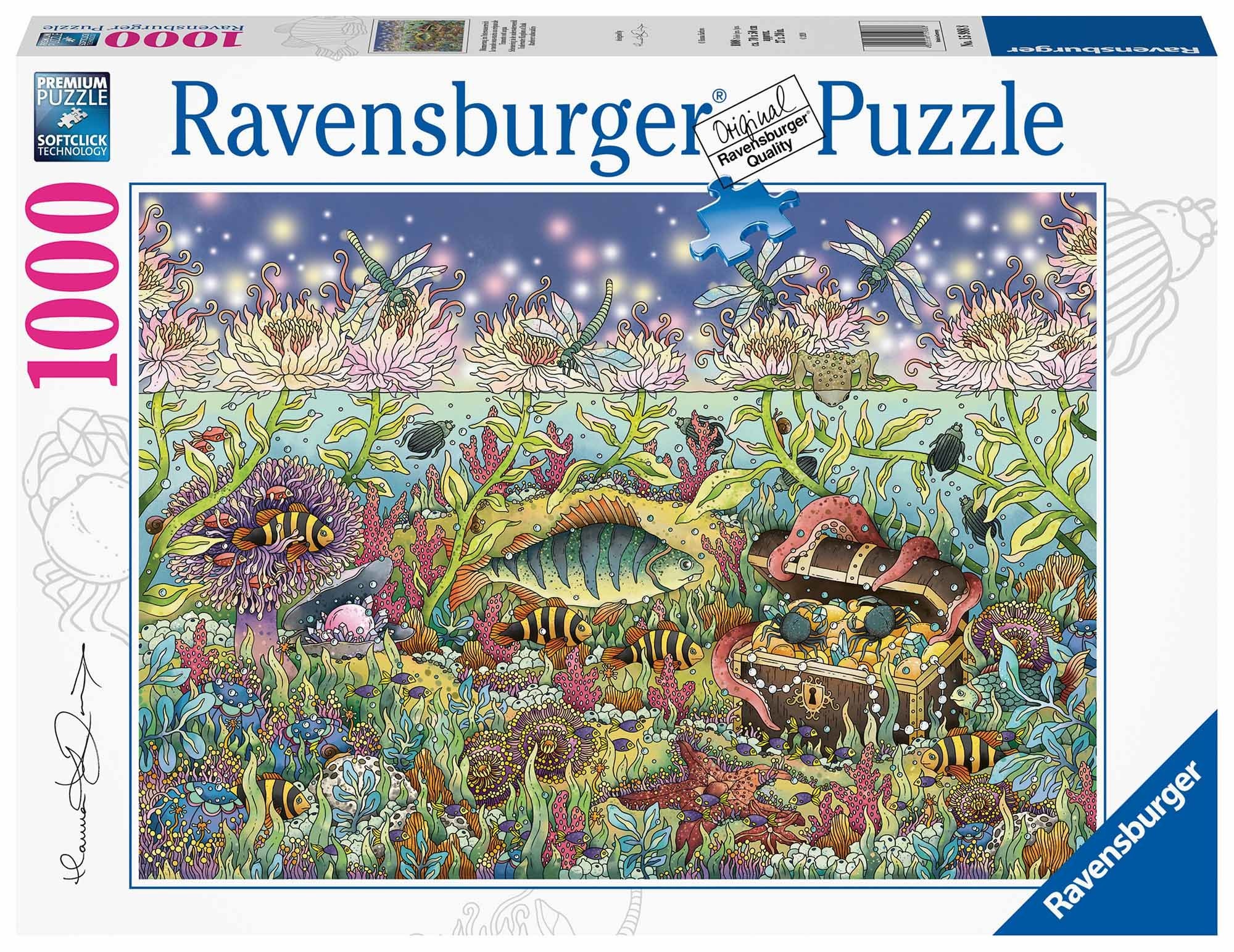 Ravensburger Pussel Undervattensrike I Skymning 1000 Bitar