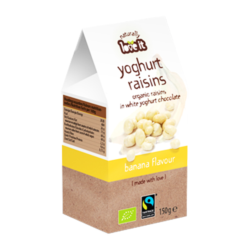 Russin Bananyoghurt & Vit Choklad 150g - 63% rabatt