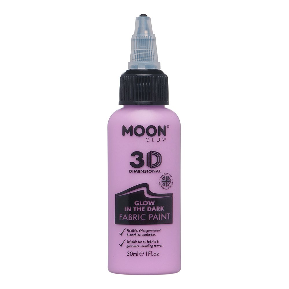 Moon Creations Självlysande Textilfärg - Lila