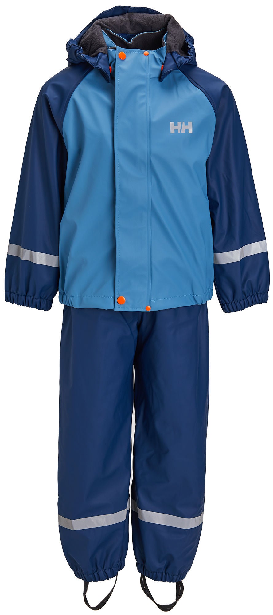 Helly Hansen Bergen Fodrat Regnställ, North Sea Blue 92