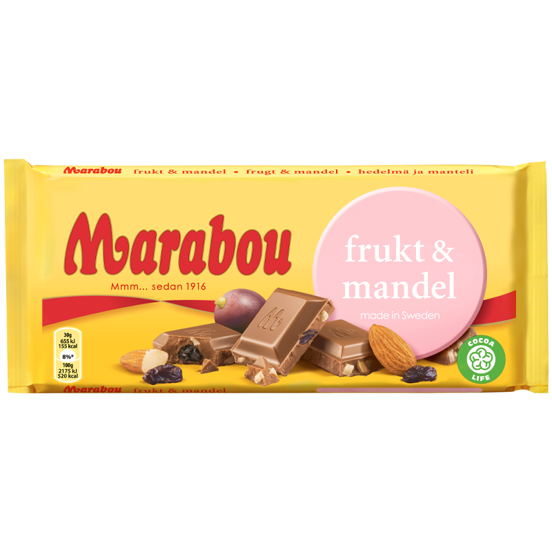 Marabou Frukt & Mandel - 54% rabatt
