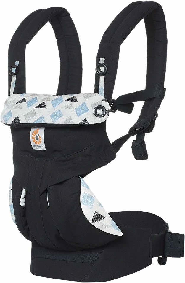 Ergobaby 360 Bärsele Triple Triangles, Svart